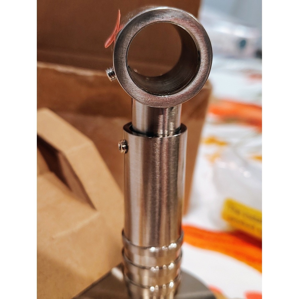 Gcurtain Brushed Nickel Extensional Wall Mounting Base Plate 16mm BS-ZE00116BN
